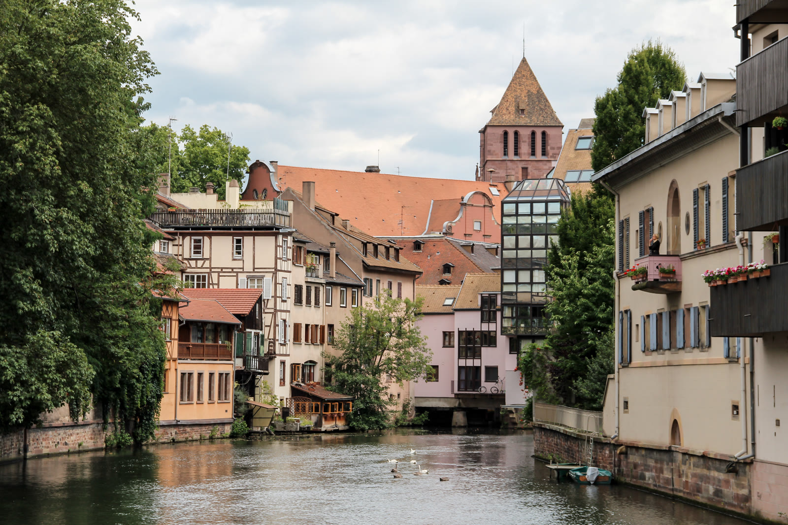 Fachwerkhäuser in Petite France Straßburg