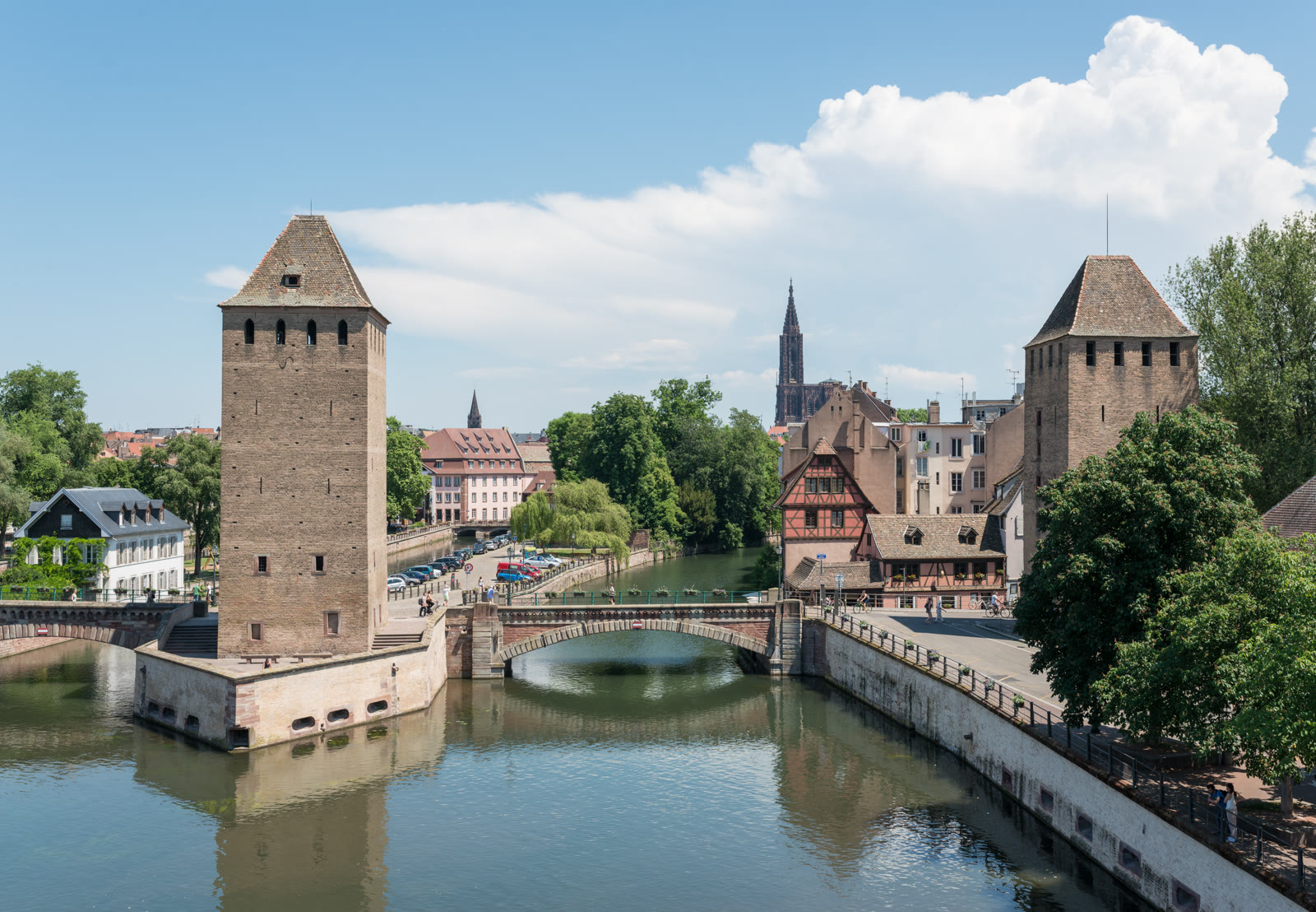 Ponts Couverts in Straßburg