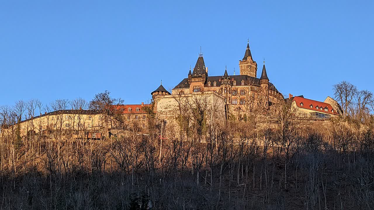 Schloss Wernigerode bei Tageslicht