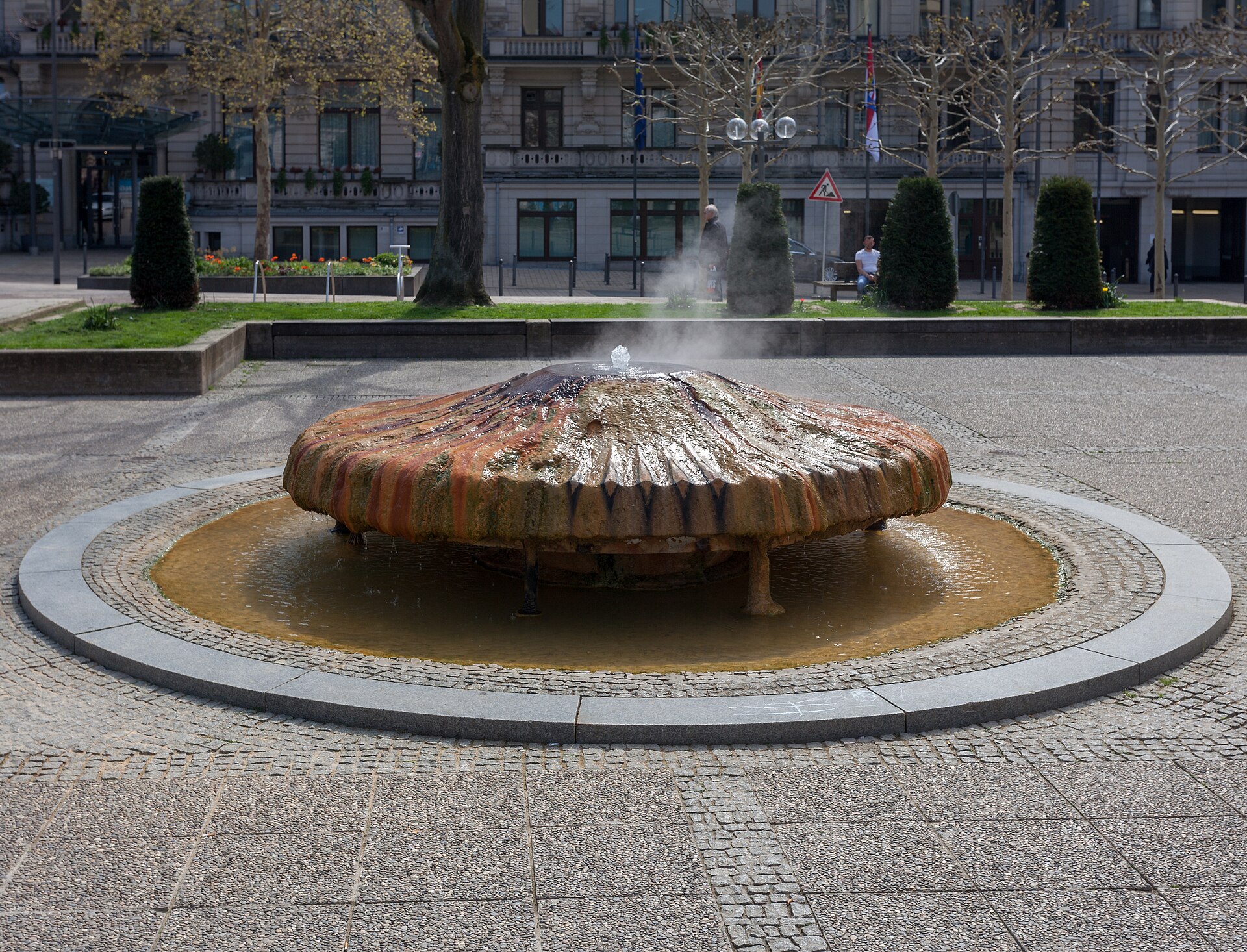 Kochbrunnen Pavillon in Wiesbaden