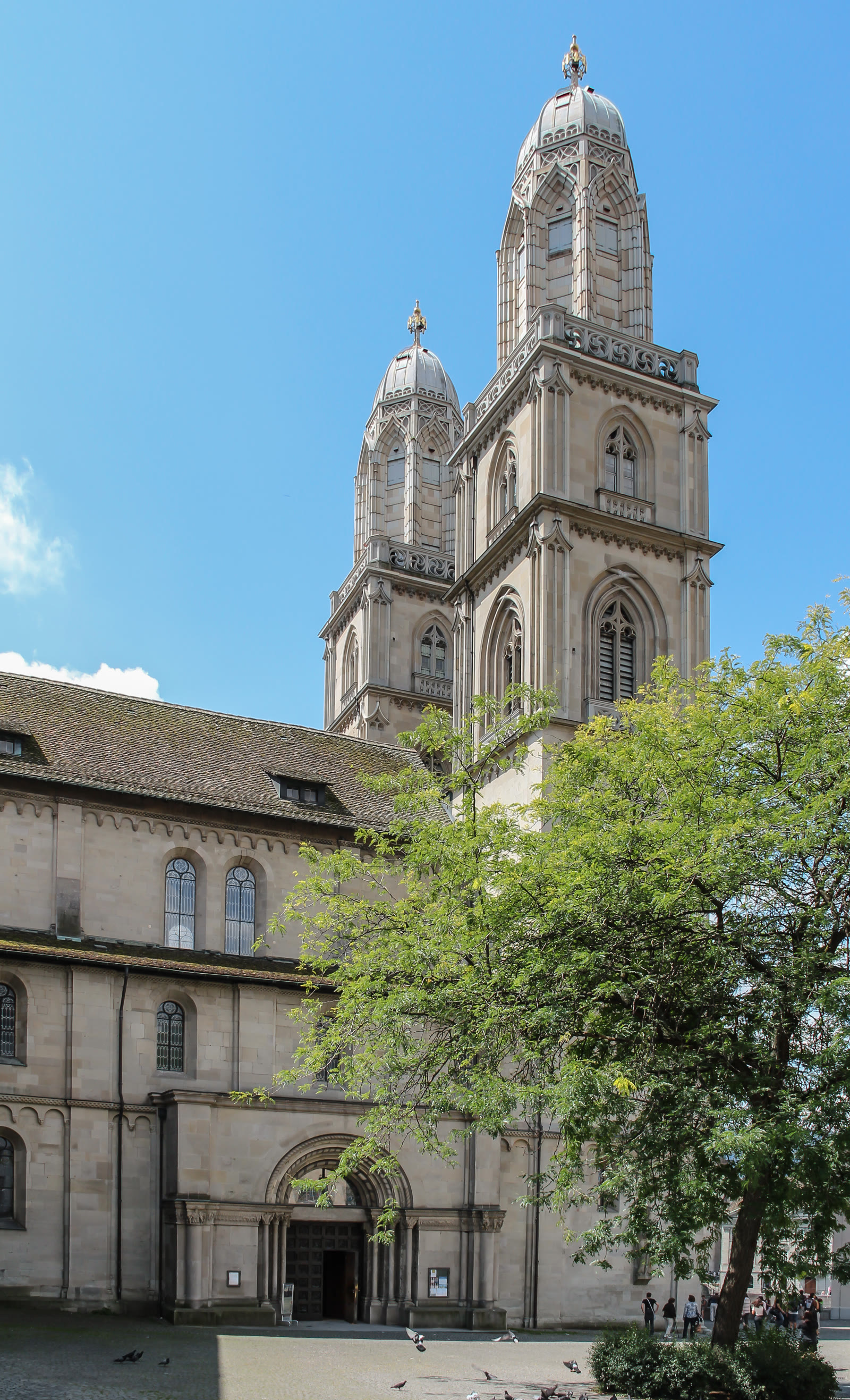 Grossmünster Türme in Zürich