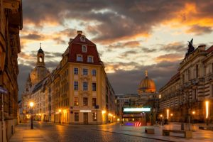 Das Stadtzentrum von Dresden. Einer der schönsten Orte Deutschlands