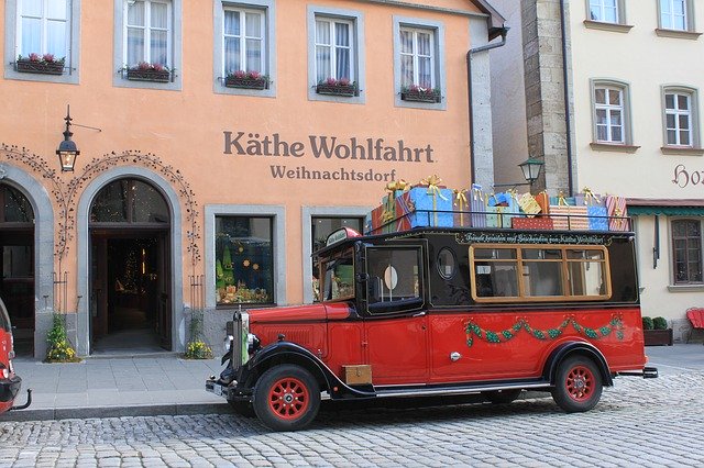Käthe Wohlfahrt - eine Sehenswürdigkeit von Rothenburg ob der Tauber.
