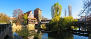 Nürnberg bietet mittelalterliche Architektur