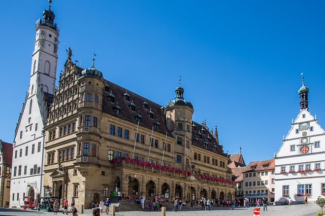 Der Marktplatz - eine Sehenswürdigkeit von Rothenburg ob der Tauber