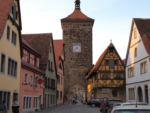 Plönlein Turm in Rothenburg ob der Tauber