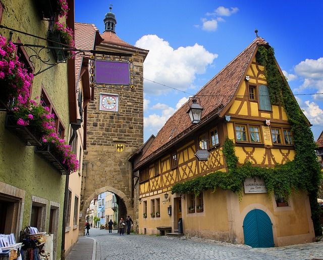 Plönlein - Eine Sehenswürdigkeit in Rothenburg ob der Tauber.