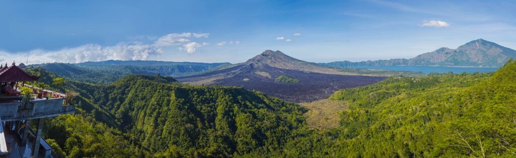 Berge in Bali Indonesien