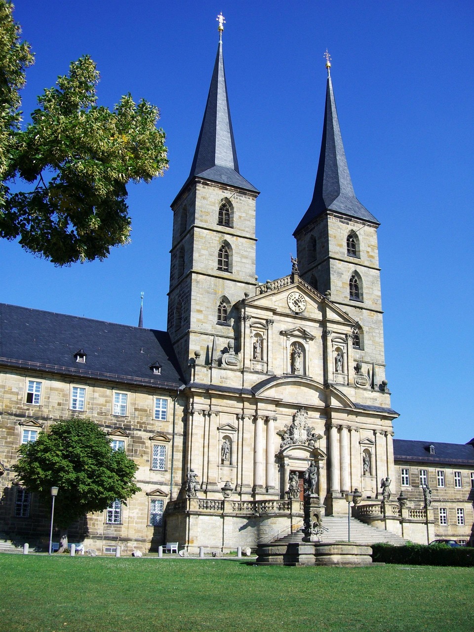 Was kann man in Bamberg machen - Kloster St. Michael Sehenswürdigkeit