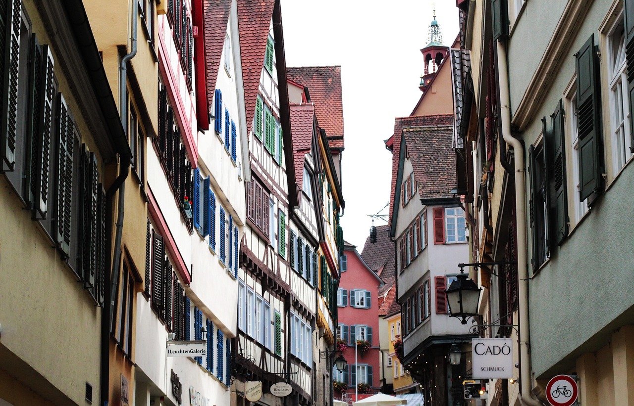 Was kann man in Tübingen machen - historische Altstadt Sehenswürdigkeit